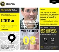 Website BNA Gebouw van het Jaar 2012