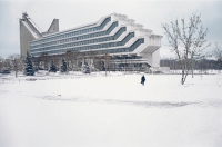 Architectuurfaculteit in Minsk (V. Anikin, I. Yesman) Wit-Rusland, 1983