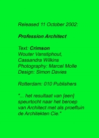 Profession Architect
