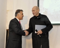 Hamit Karakus en Rem Koolhaas