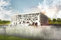 Impressie situatie (beeld: Bernard Tschumi Architects)