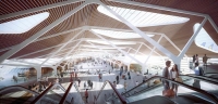 Brussel Airport Connector - De Cockpit (beeld: UNStudio)
