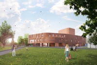 Start bouw Cultuurhuis in Winschoten