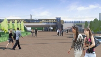 Start bouw station Almere Poort