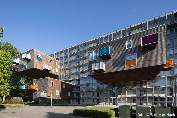 Woonzorgcomplex Oklahama Amsterdam MVRDV Architectuurgids