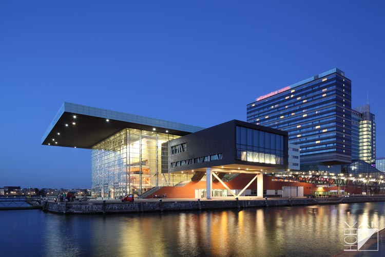 Muziekgebouw aan 't IJ, Amsterdam, 3XN arkitekter Architectuurgids